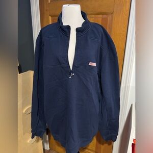 Vineyard Vines  Dark Blue Zip-Up Sweater